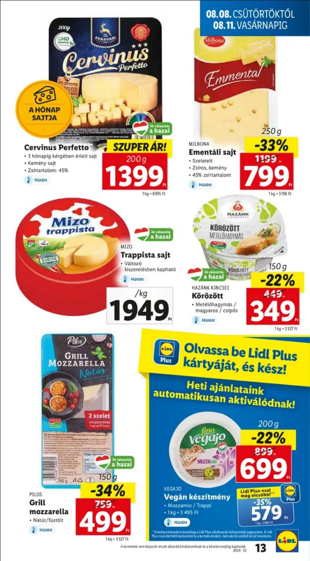 Lidl akciós újság 08.08–08.14 – 13. oldal
