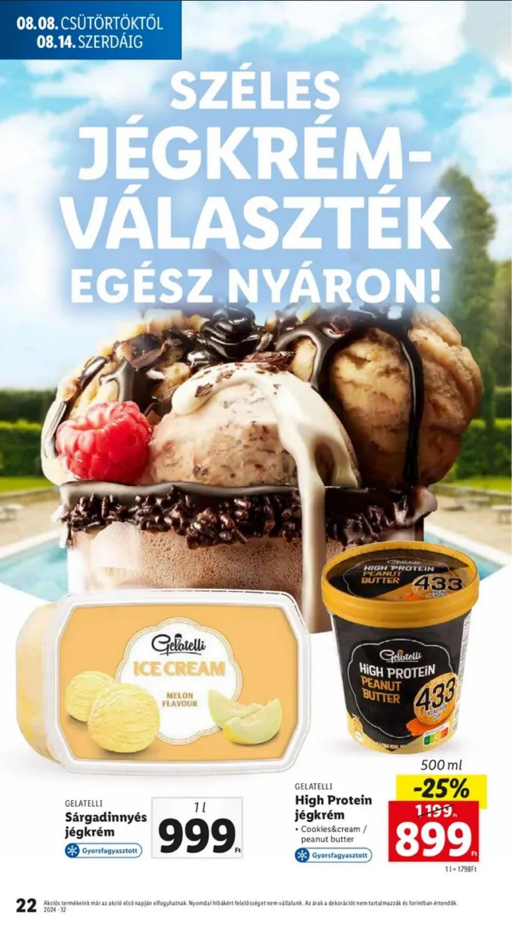 Lidl akciós újság 08.08–08.14 – 22. oldal