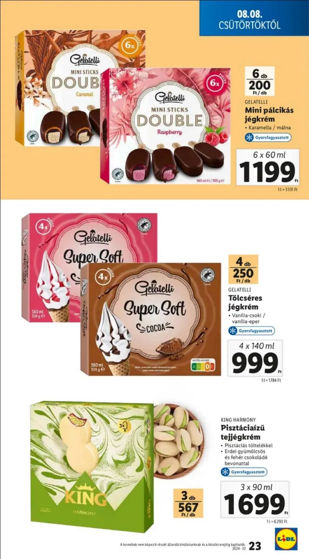 Lidl akciós újság 08.08–08.14 – 23. oldal