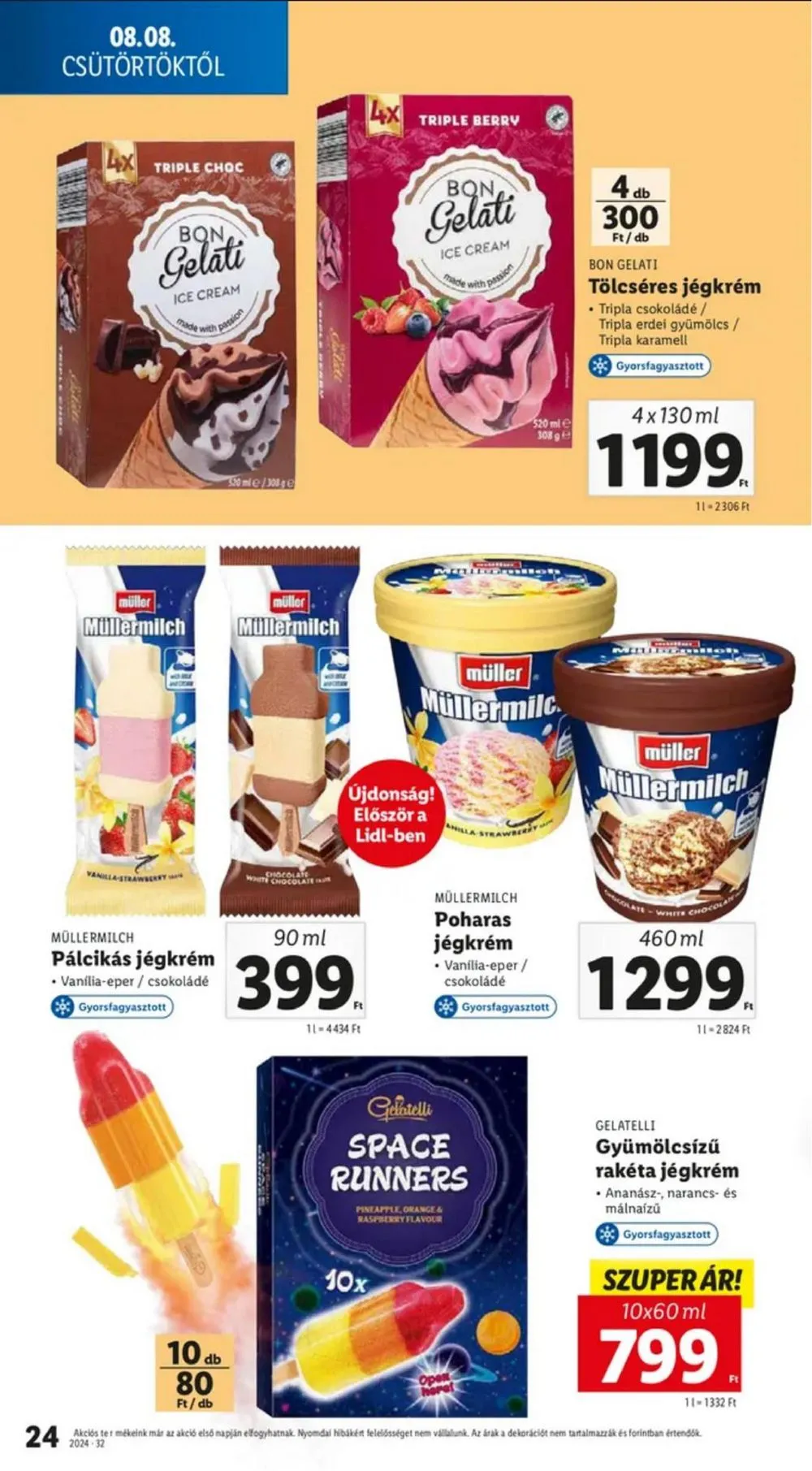 Lidl akciós újság 08.08–08.14 – 24. oldal