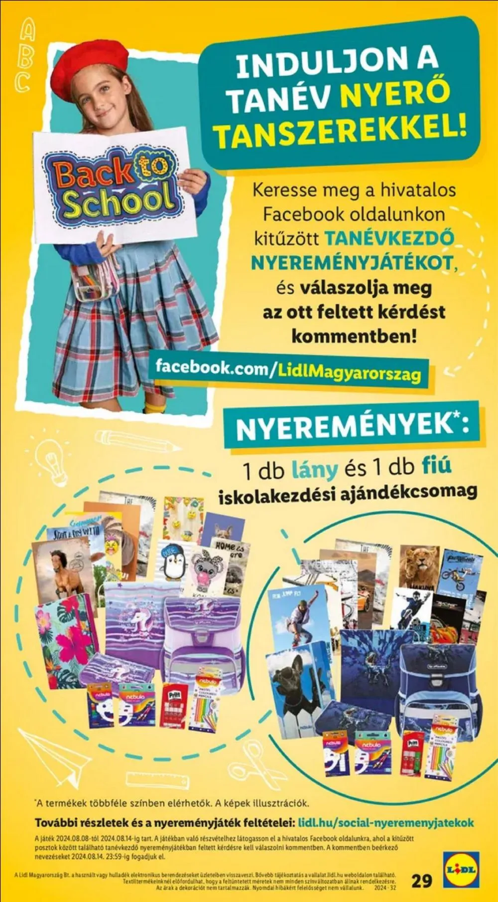 Lidl akciós újság 08.08–08.14 – 29. oldal
