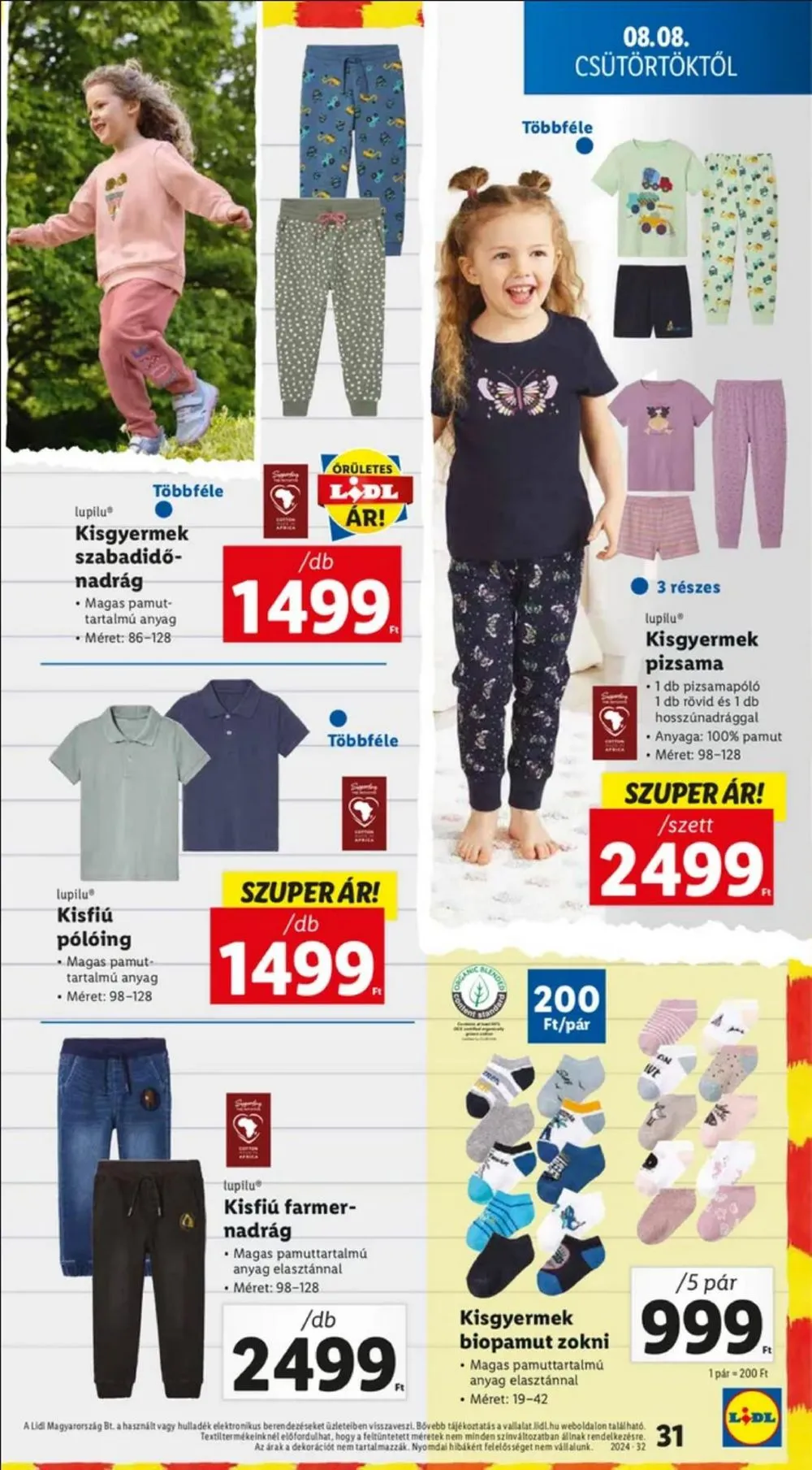 Lidl akciós újság 08.08–08.14 – 31. oldal