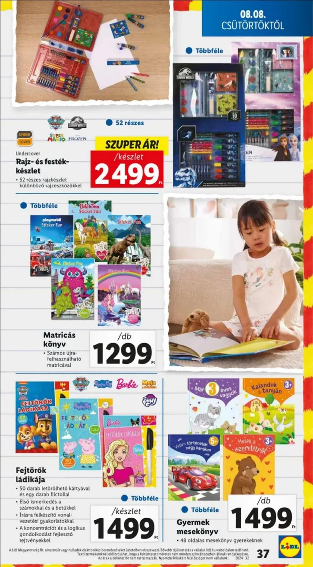 Lidl akciós újság 08.08–08.14 – 37. oldal