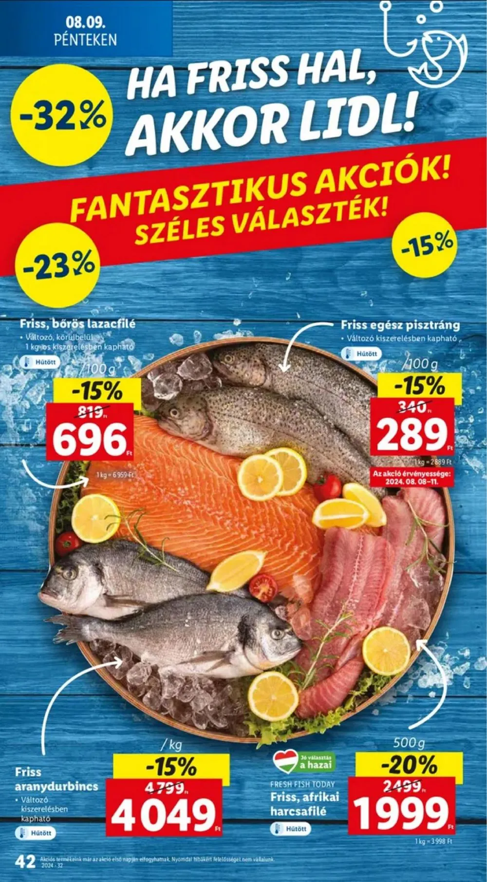 Lidl akciós újság 08.08–08.14 – 42. oldal