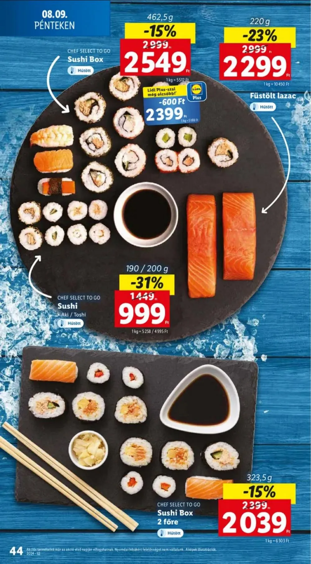 Lidl akciós újság 08.08–08.14 – 44. oldal