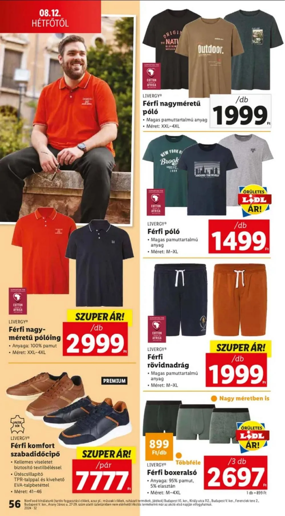 Lidl akciós újság 08.08–08.14 – 56. oldal
