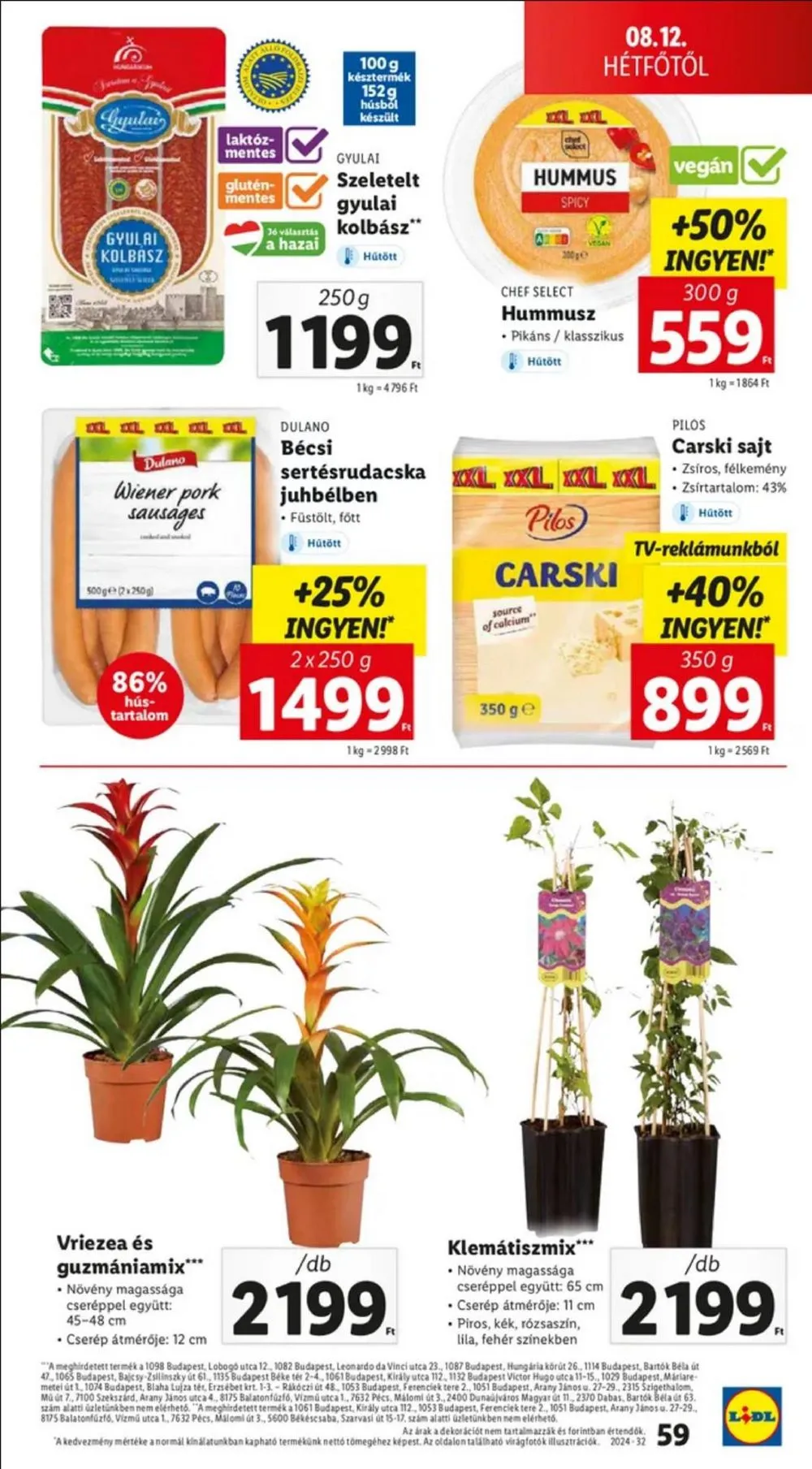 Lidl akciós újság 08.08–08.14 – 59. oldal
