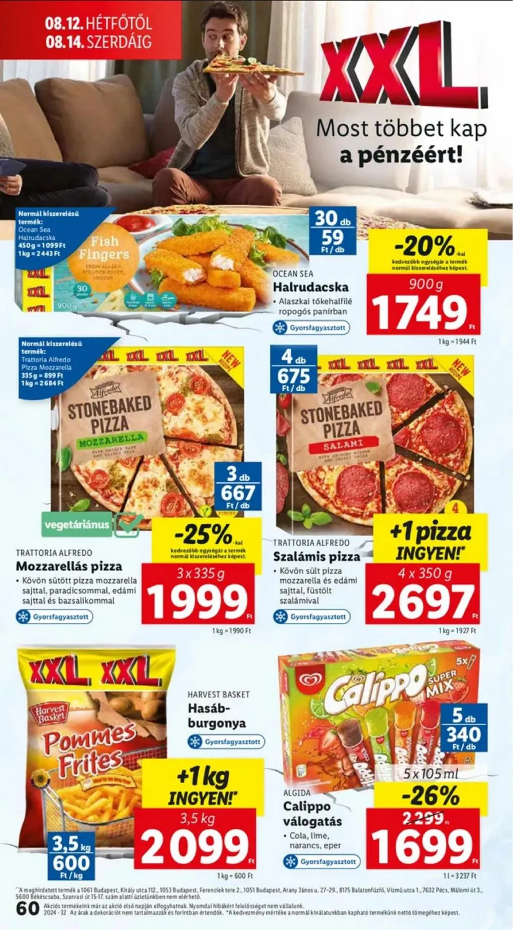 Lidl akciós újság 08.08–08.14 – 60. oldal