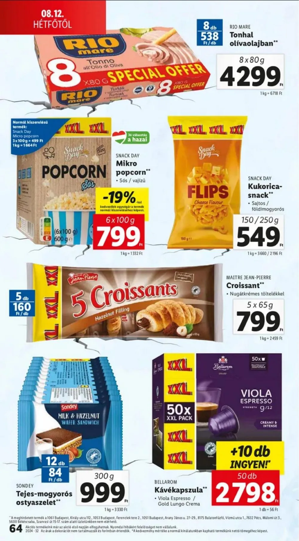 Lidl akciós újság 08.08–08.14 – 64. oldal