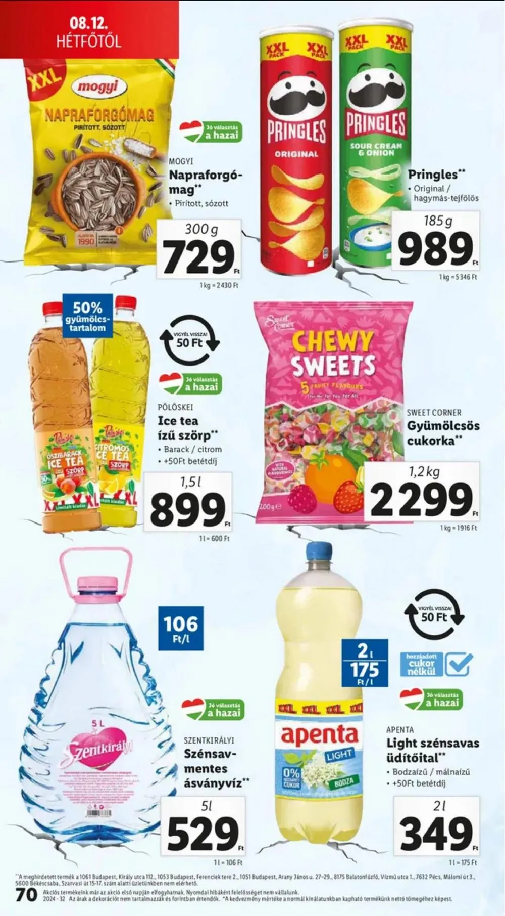 Lidl akciós újság 08.08–08.14 – 70. oldal