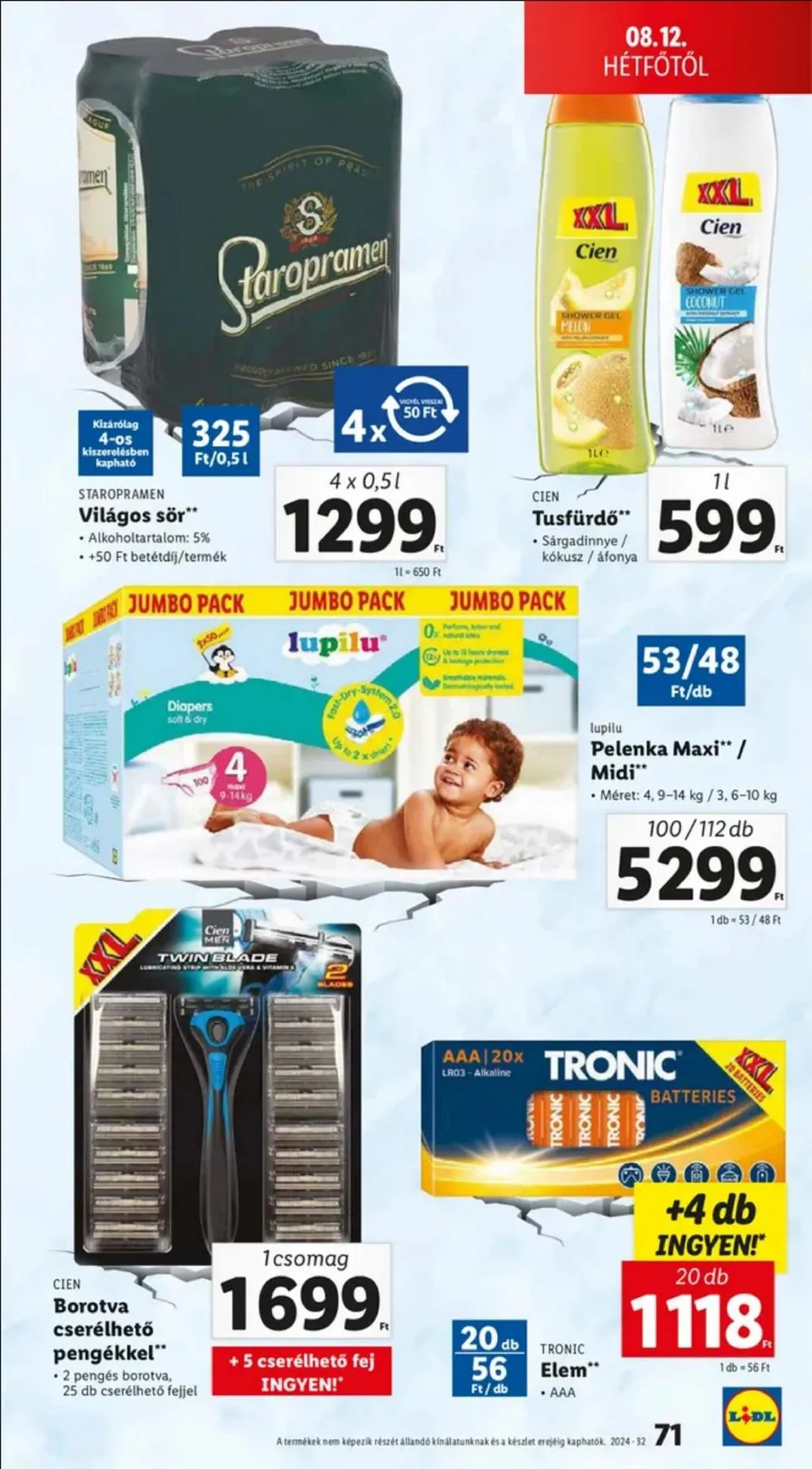 Lidl akciós újság 08.08–08.14 – 71. oldal