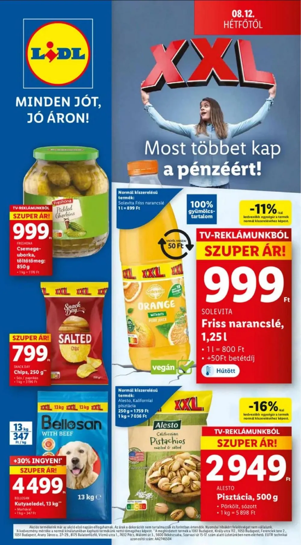 Lidl akciós újság 08.08–08.14 – 72. oldal