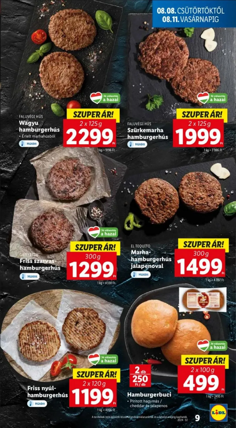 Lidl akciós újság 08.08–08.14 – 9. oldal