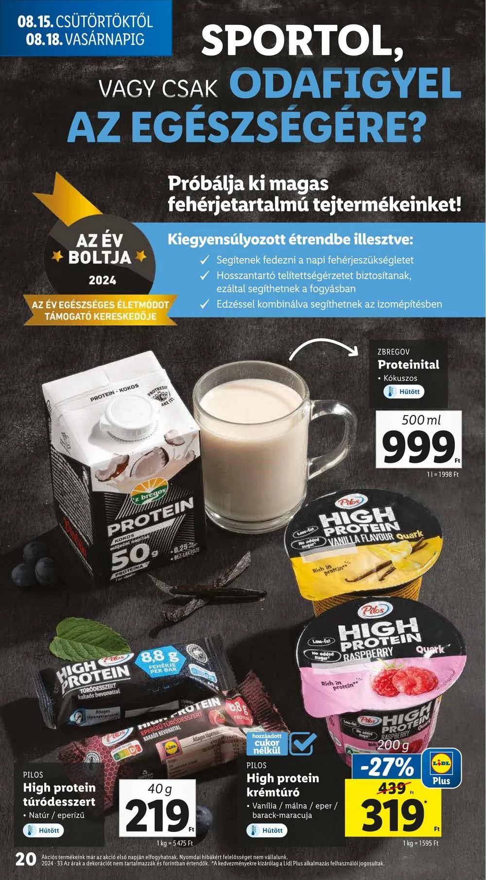 Lidl akciós újság 08.15–08.21 – 20. oldal