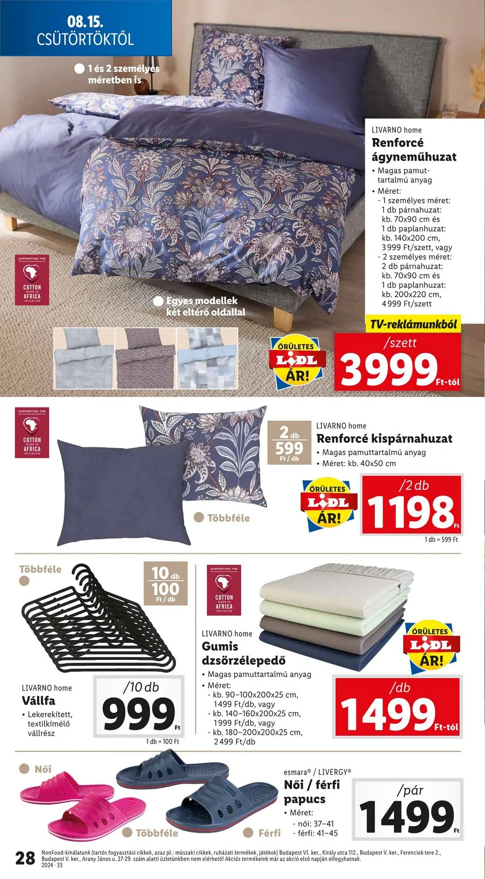 Lidl akciós újság 08.15–08.21 – 28. oldal