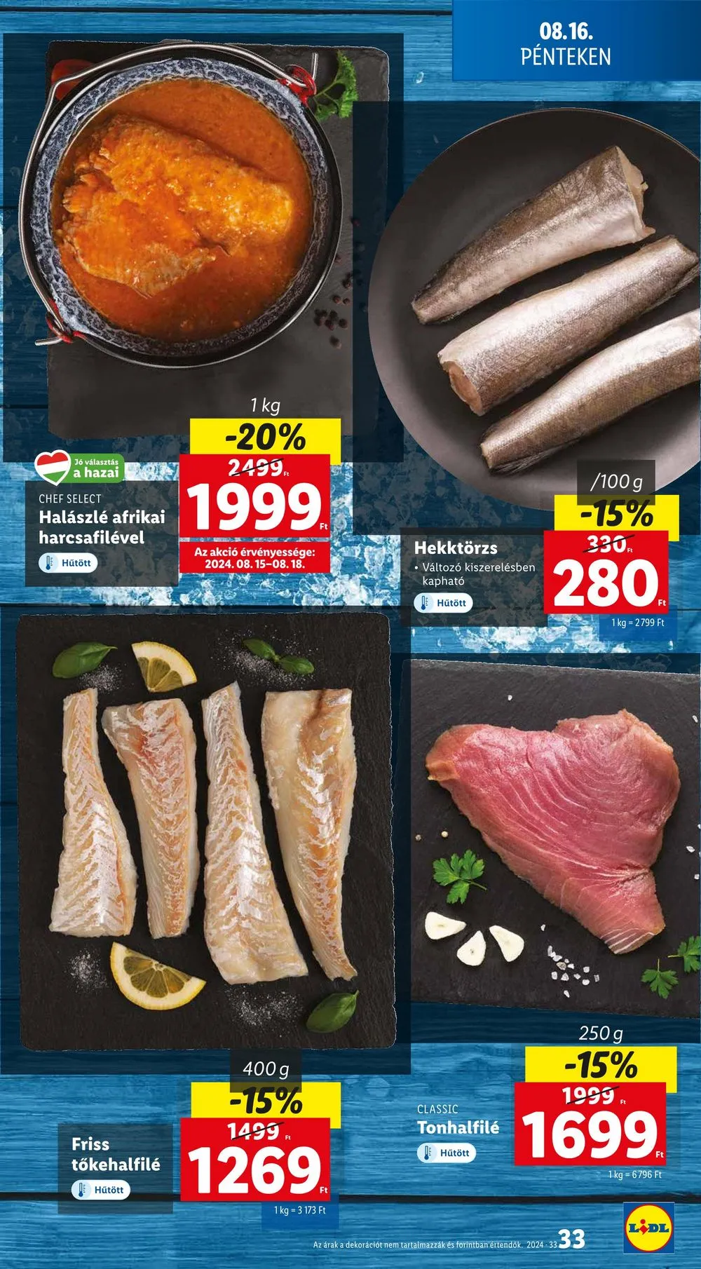 Lidl akciós újság 08.15–08.21 – 33. oldal