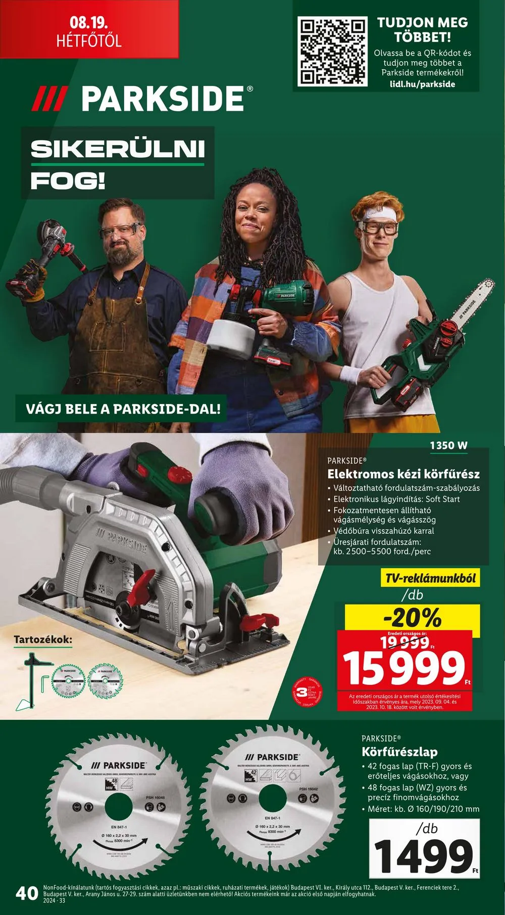 Lidl akciós újság 08.15–08.21 – 40. oldal