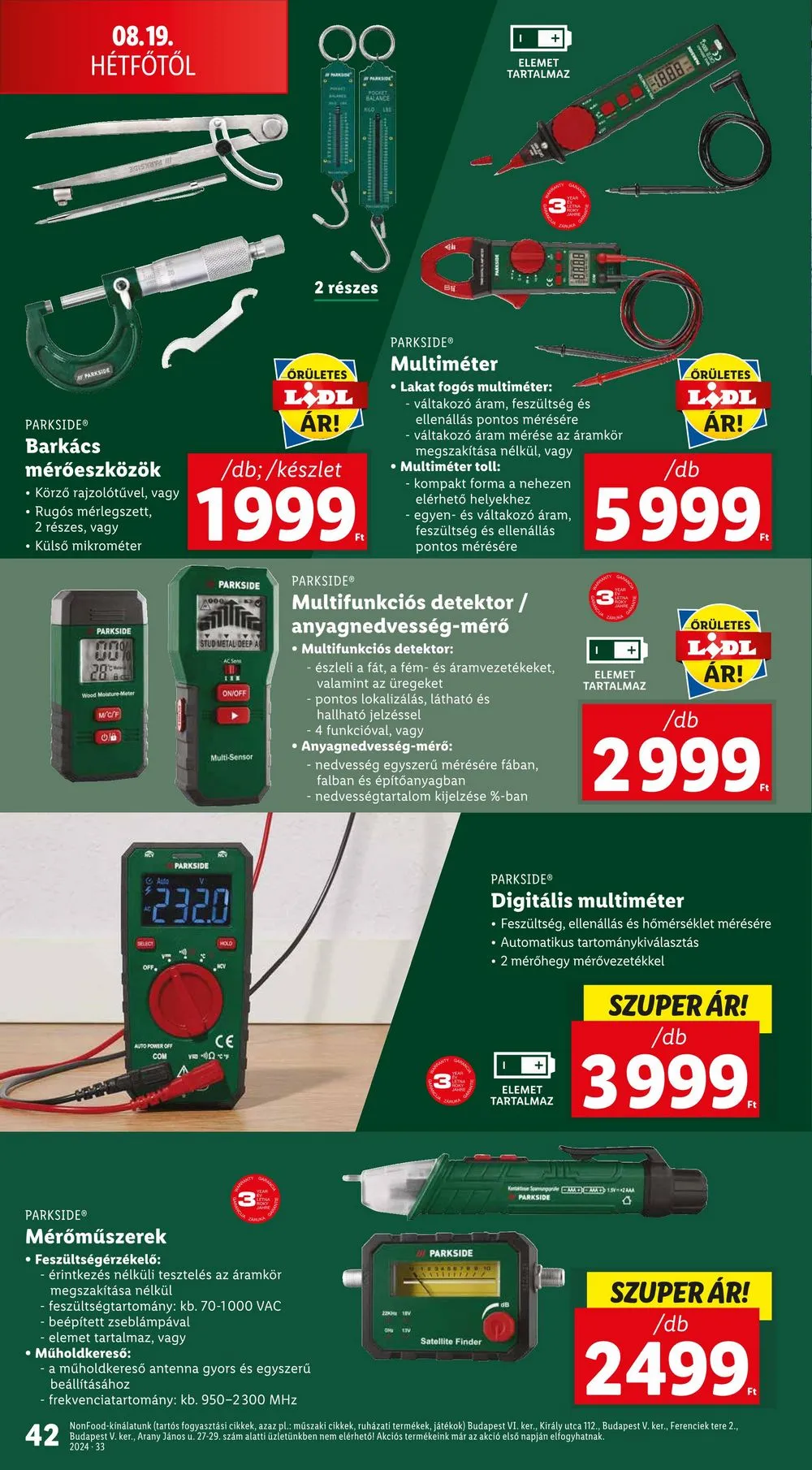 Lidl akciós újság 08.15–08.21 – 42. oldal