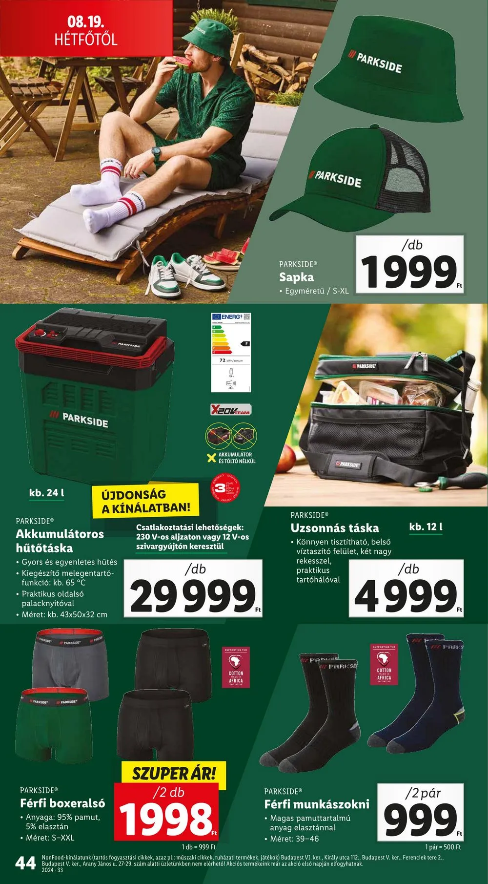 Lidl akciós újság 08.15–08.21 – 44. oldal