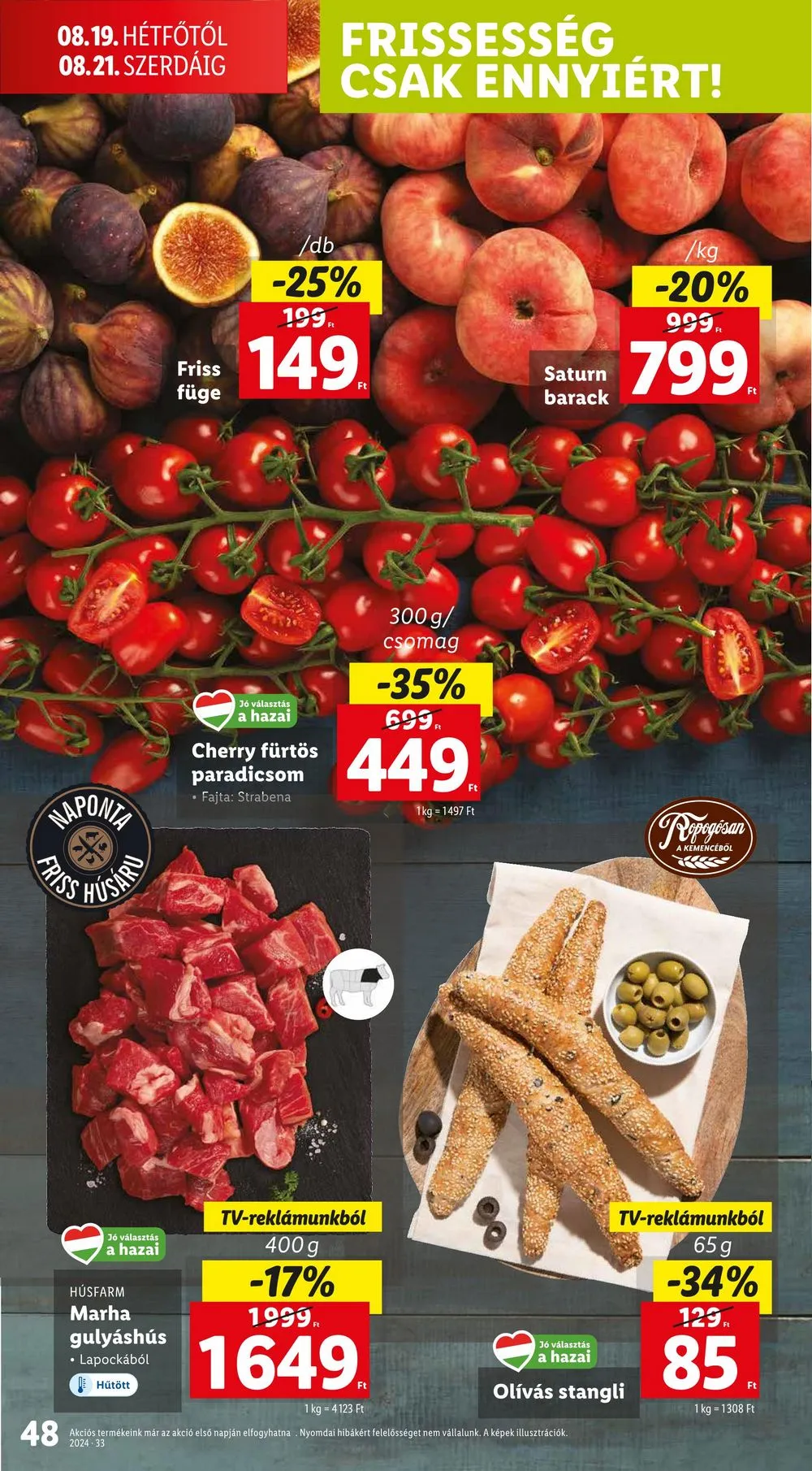 Lidl akciós újság 08.15–08.21 – 48. oldal