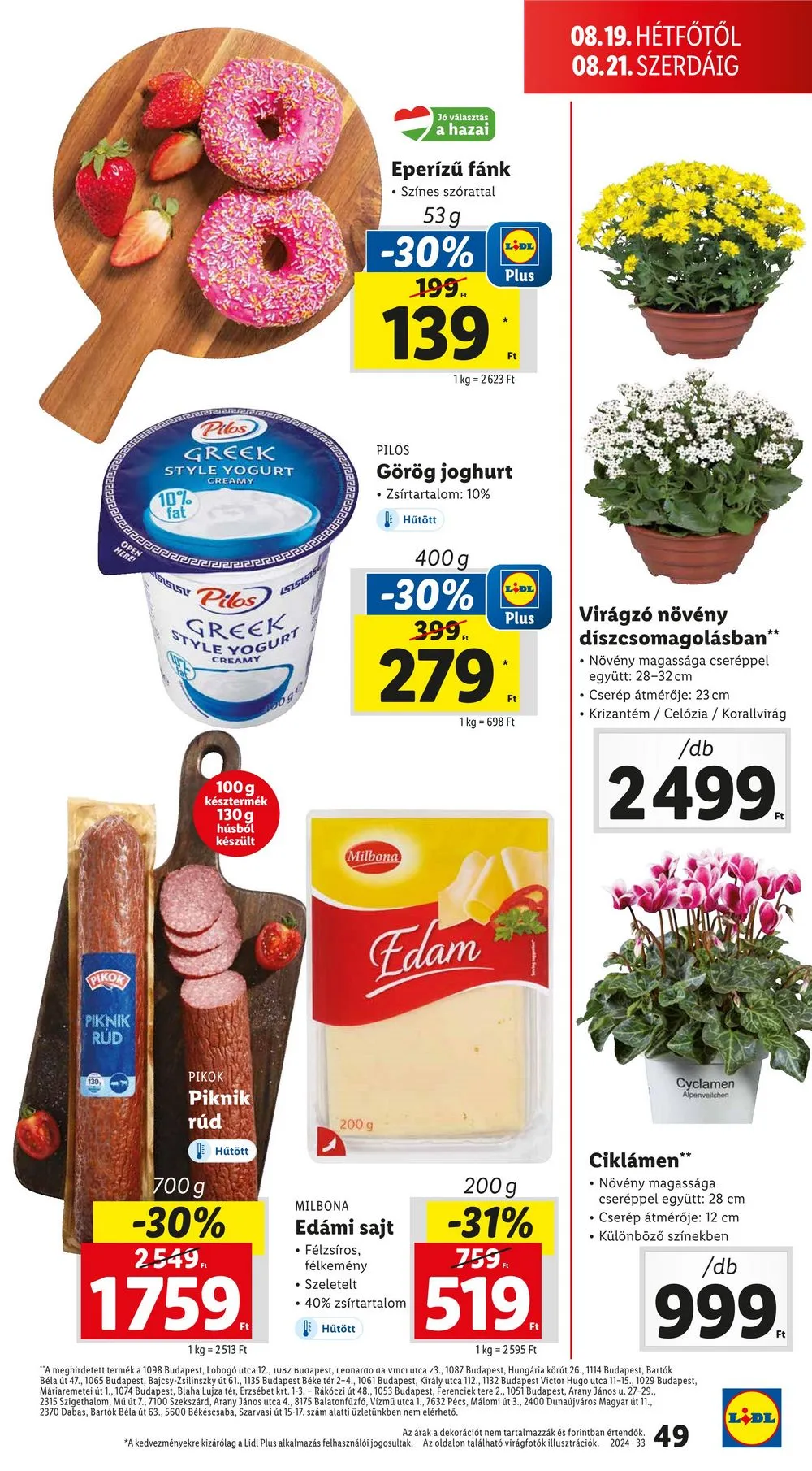 Lidl akciós újság 08.15–08.21 – 49. oldal
