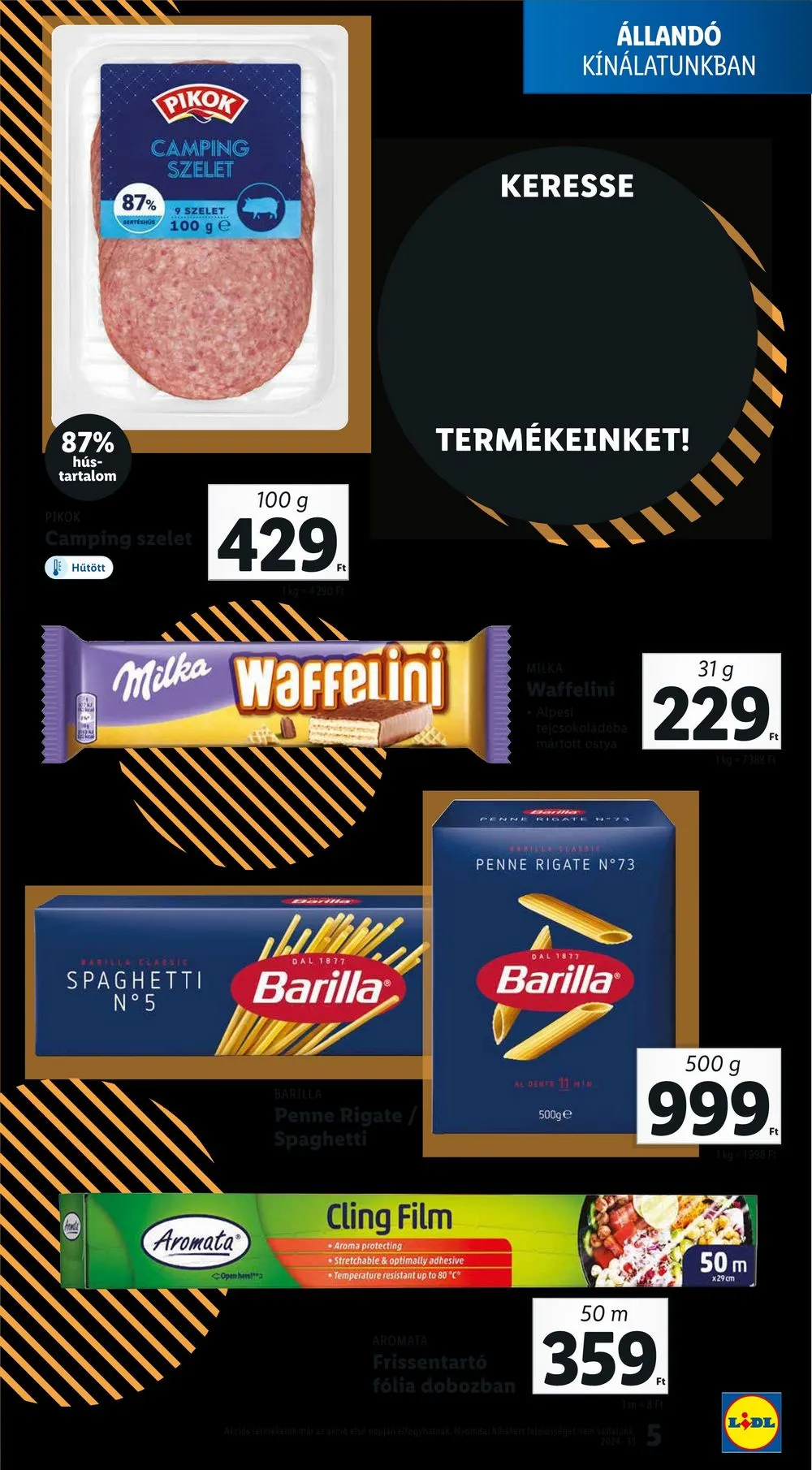 Lidl akciós újság 08.15–08.21 – 5. oldal