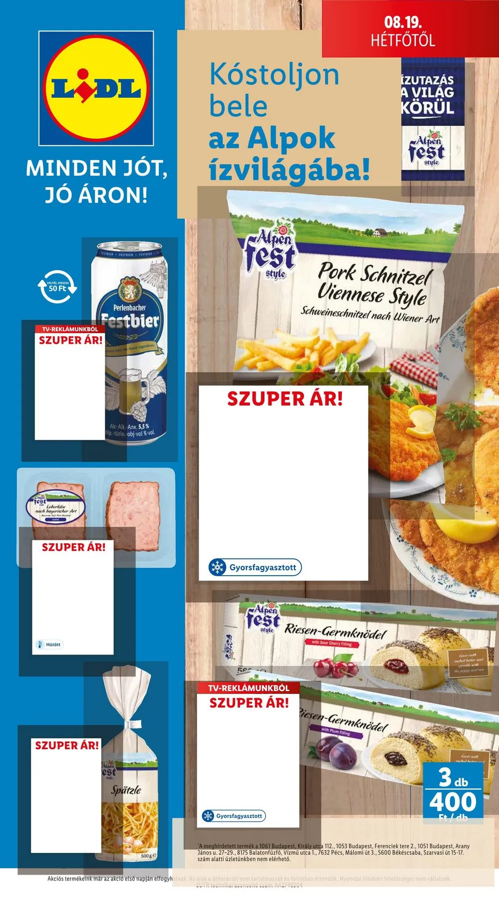 Lidl akciós újság 08.15–08.21 – 56. oldal