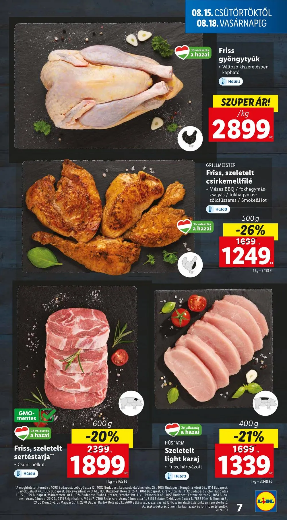 Lidl akciós újság 08.15–08.21 – 7. oldal