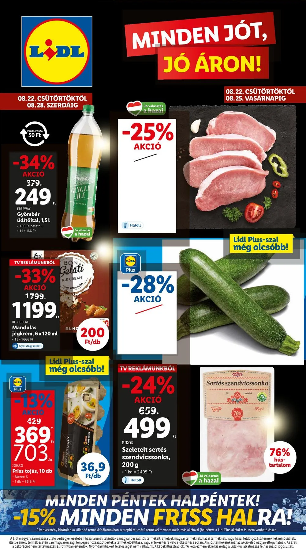 Lidl akciós újság 08.22–08.28