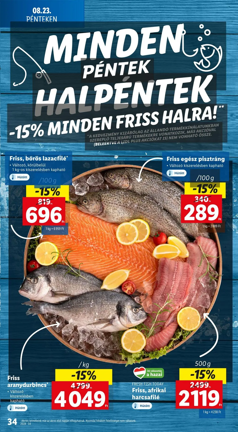 Lidl akciós újság 08.22–08.28 – 34. oldal