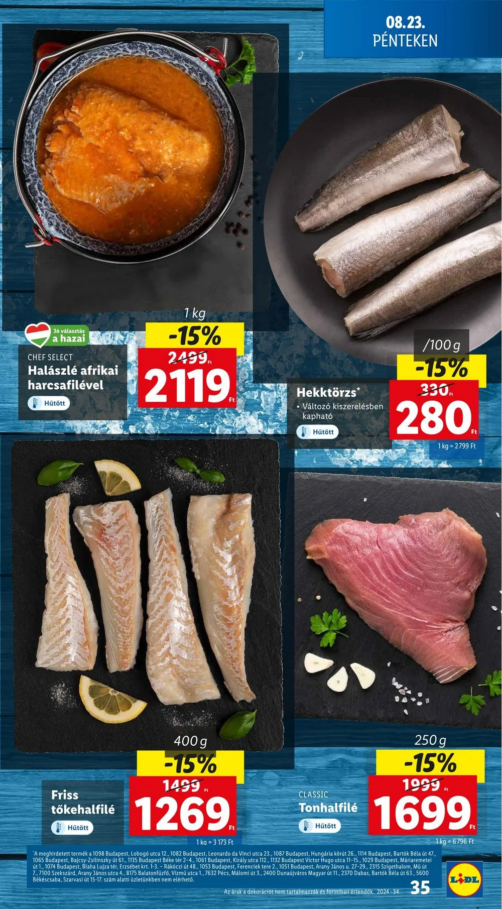 Lidl akciós újság 08.22–08.28 – 35. oldal