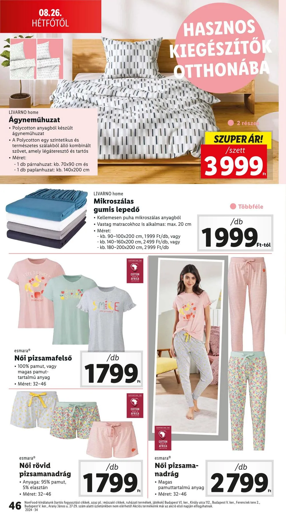 Lidl akciós újság 08.22–08.28 – 46. oldal
