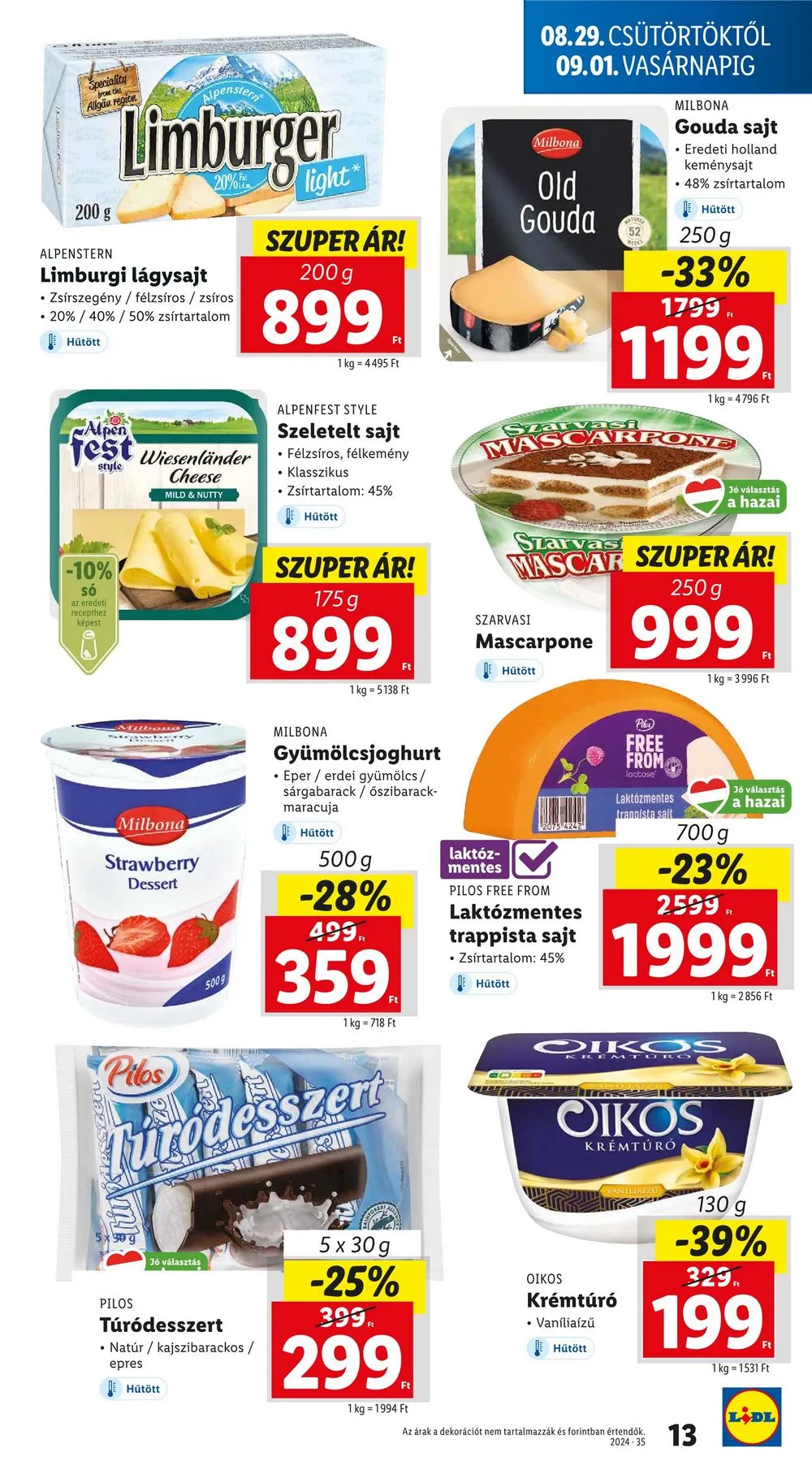 Lidl akciós újság 08.29–09.04 – 13. oldal