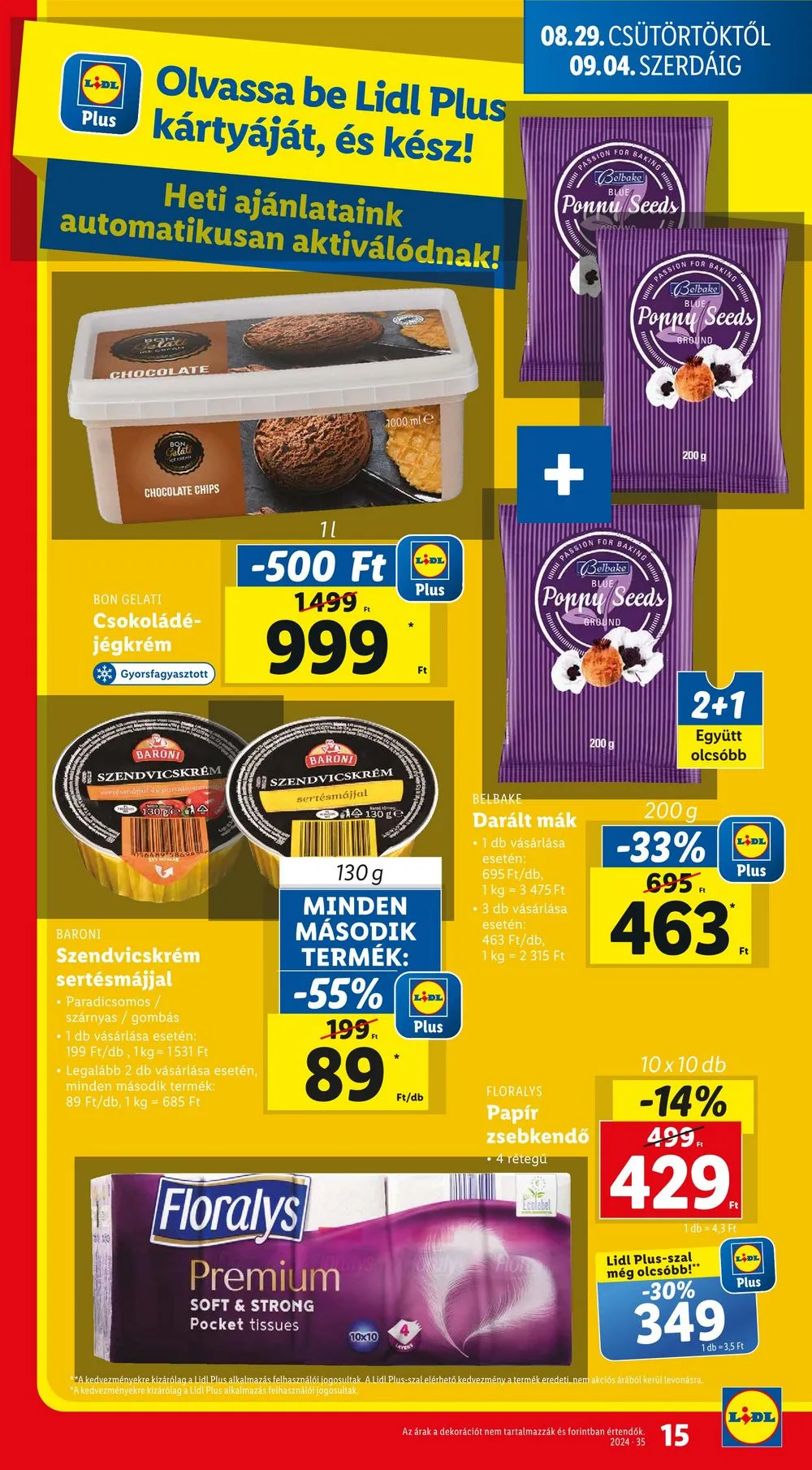 Lidl akciós újság 08.29–09.04 – 15. oldal