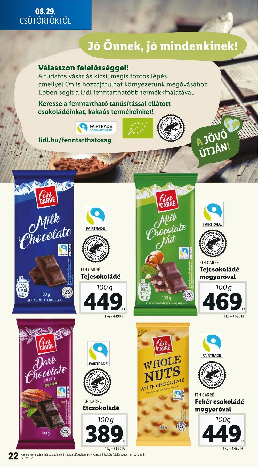 Lidl akciós újság 08.29–09.04 – 22. oldal
