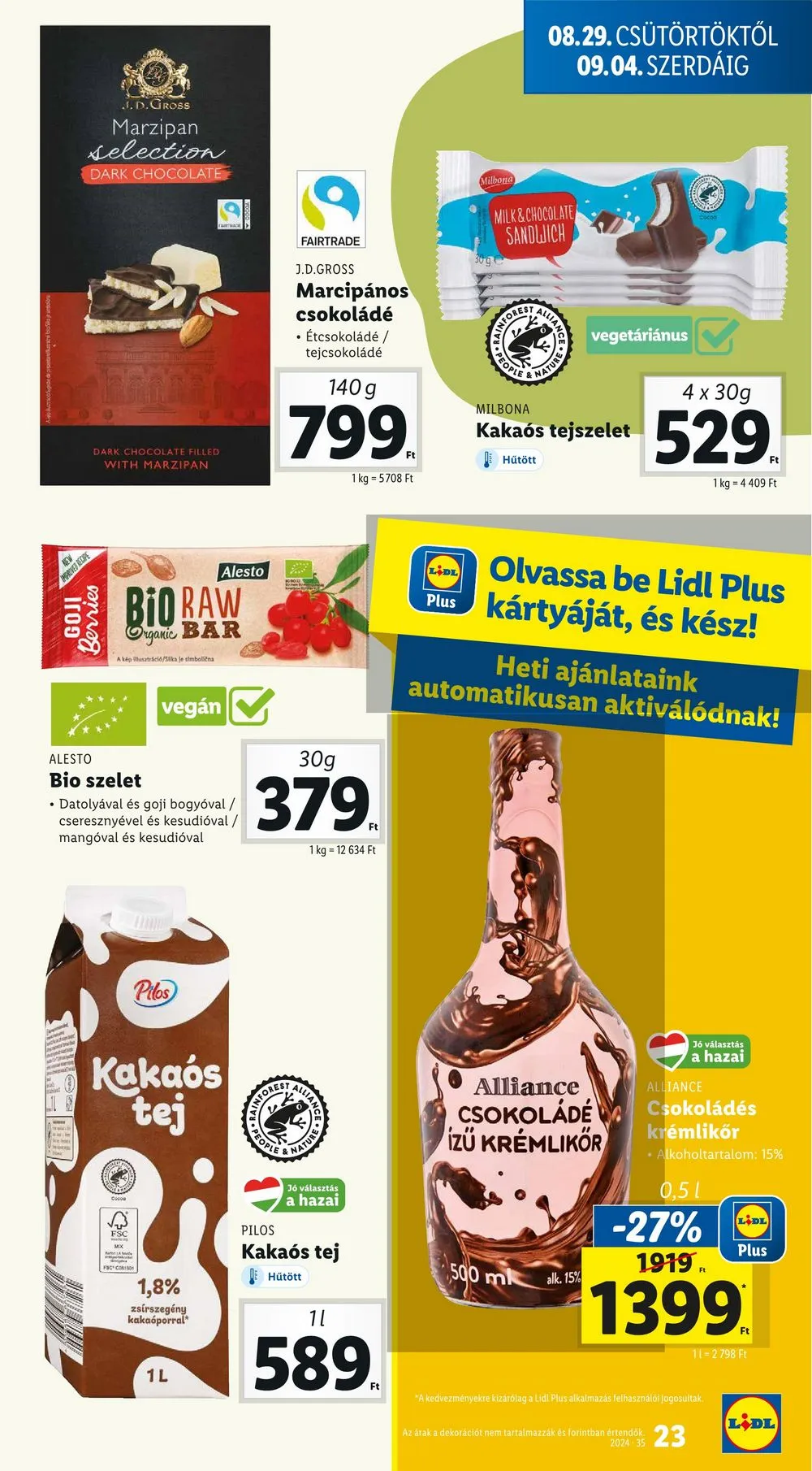 Lidl akciós újság 08.29–09.04 – 23. oldal