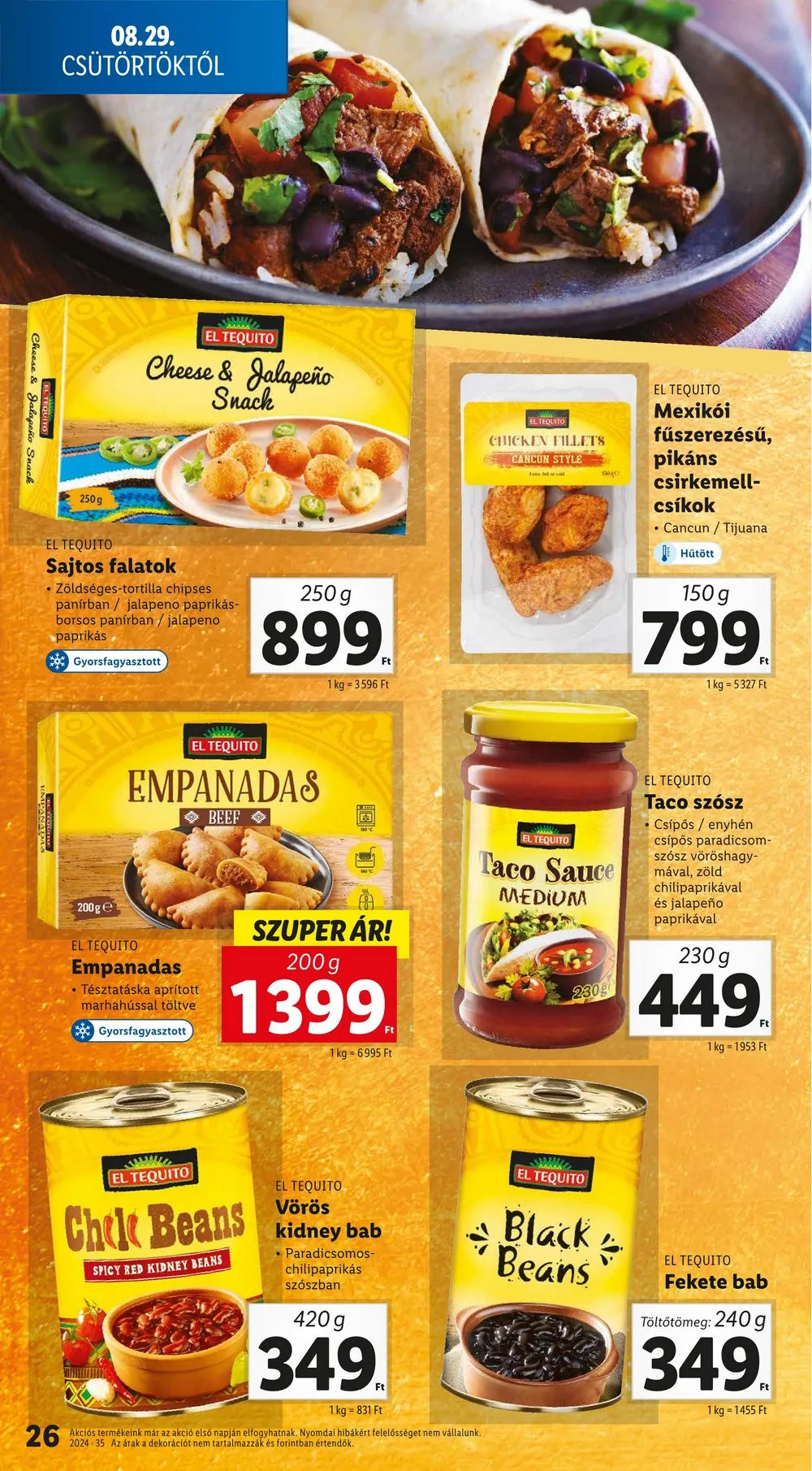 Lidl akciós újság 08.29–09.04 – 26. oldal