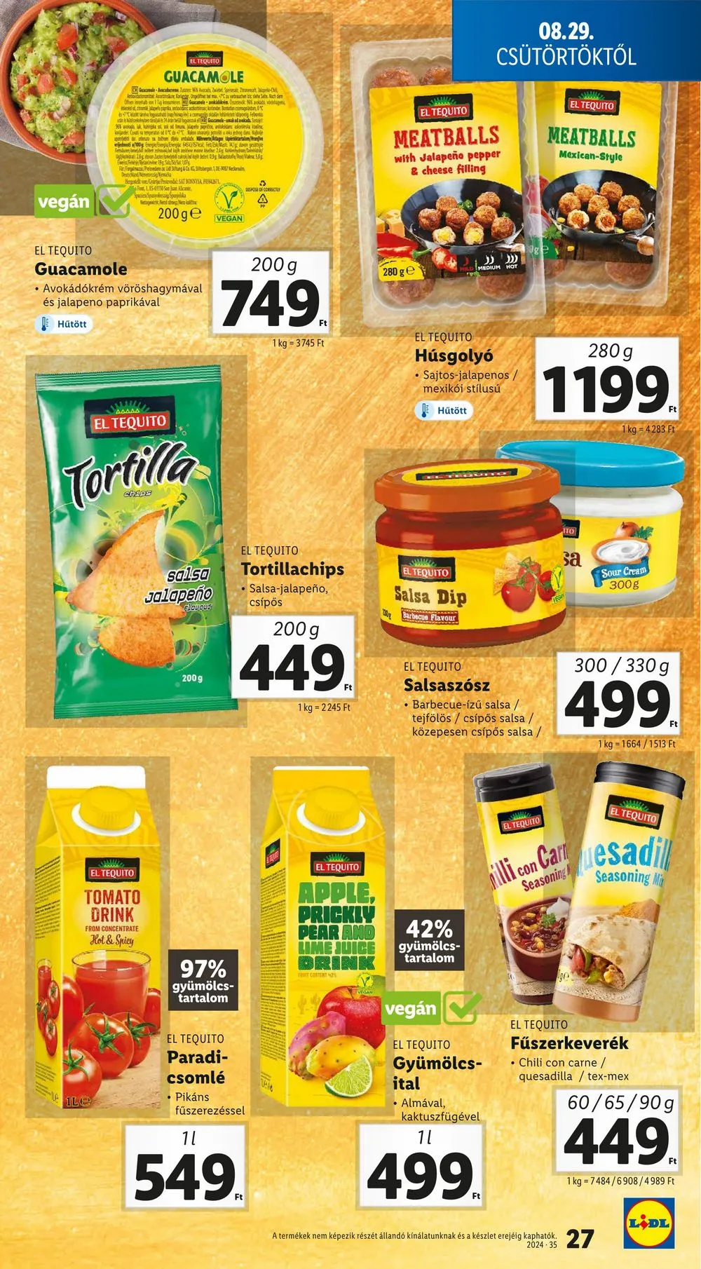 Lidl akciós újság 08.29–09.04 – 27. oldal