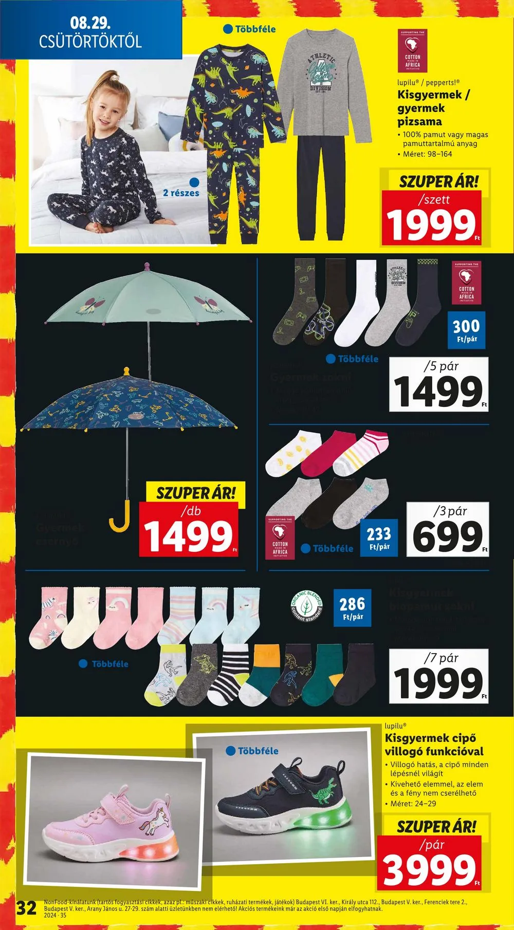 Lidl akciós újság 08.29–09.04 – 32. oldal