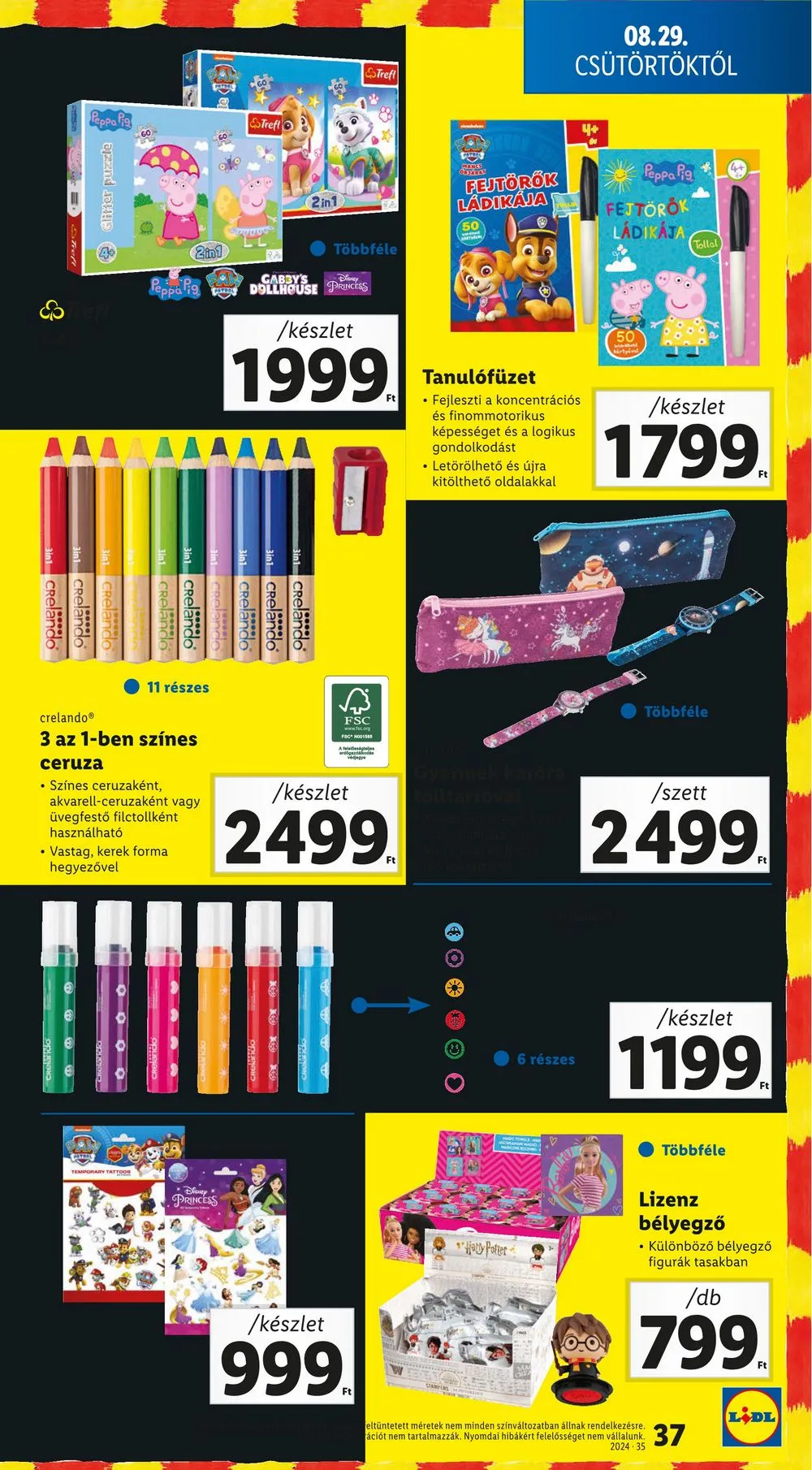 Lidl akciós újság 08.29–09.04 – 37. oldal