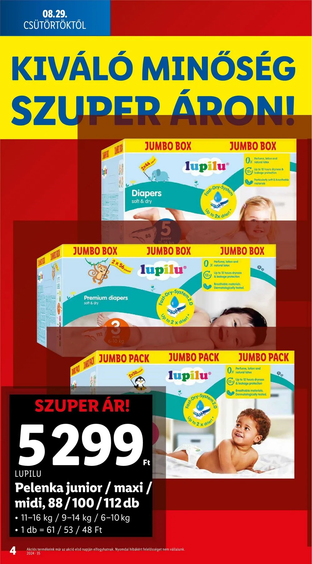 Lidl akciós újság 08.29–09.04 – 4. oldal