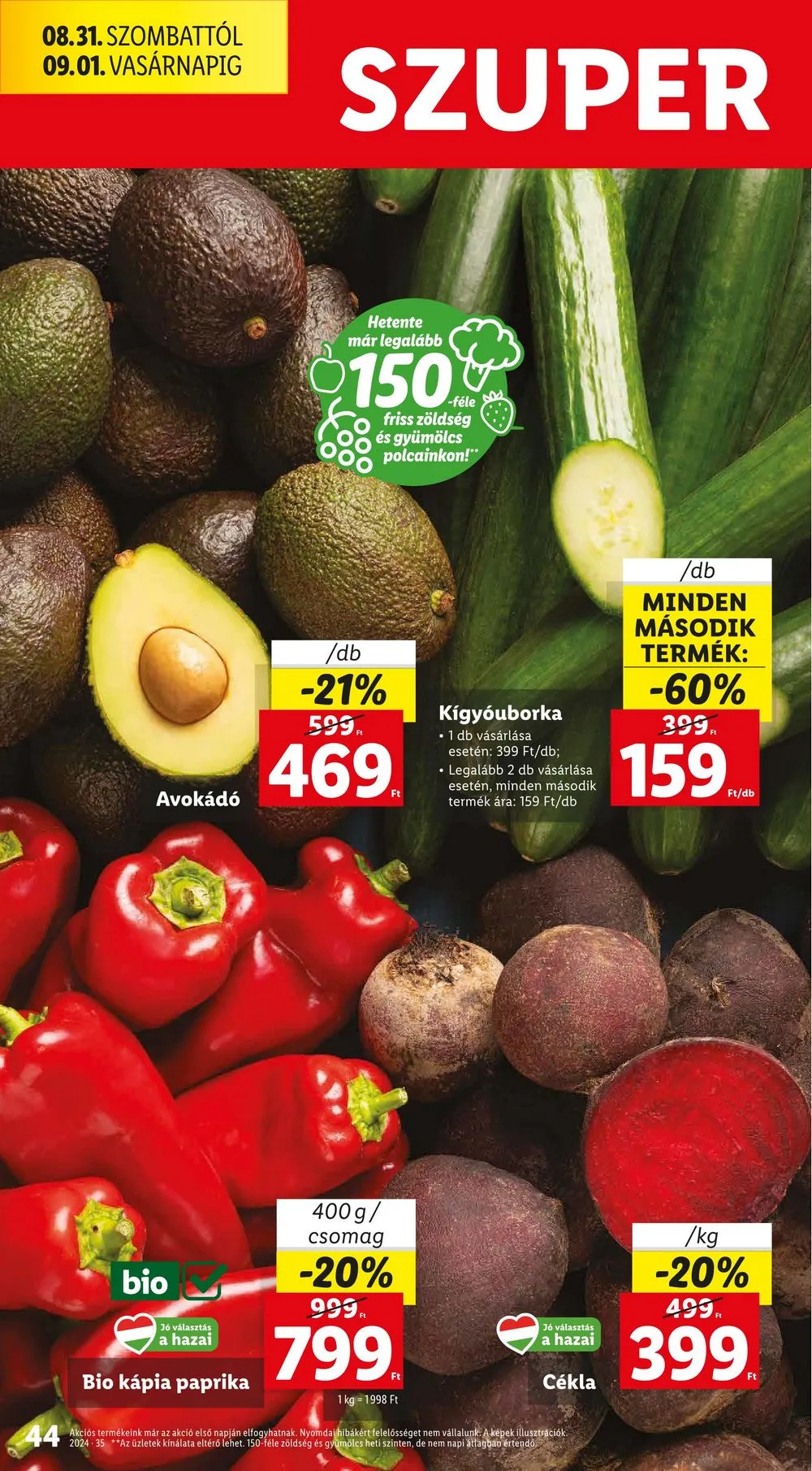 Lidl akciós újság 08.29–09.04 – 44. oldal