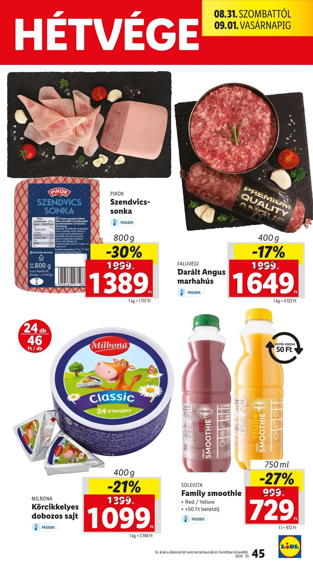 Lidl akciós újság 08.29–09.04 – 45. oldal