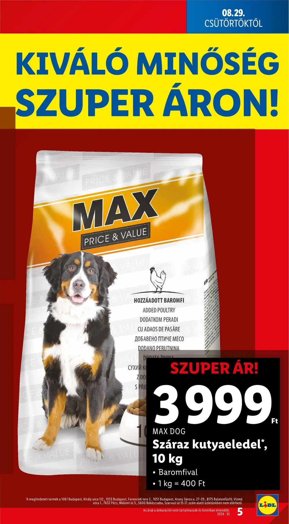 Lidl akciós újság 08.29–09.04 – 5. oldal
