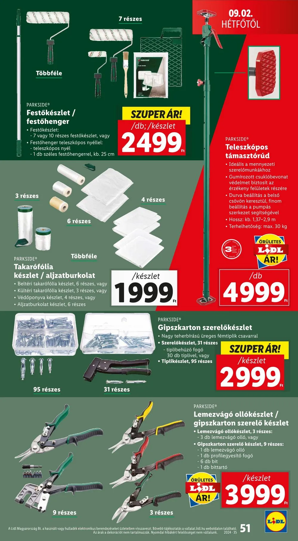 Lidl akciós újság 08.29–09.04 – 51. oldal
