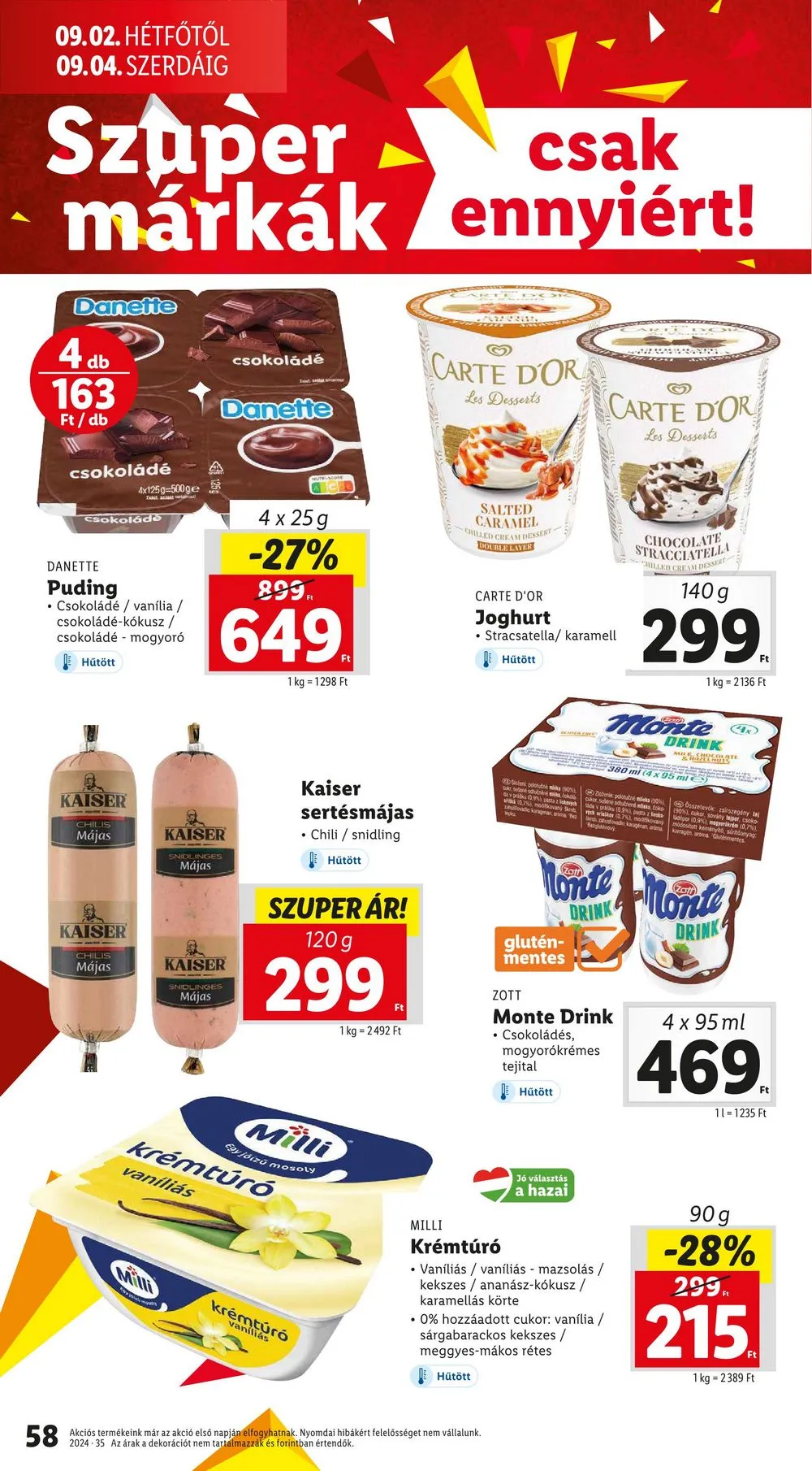 Lidl akciós újság 08.29–09.04 – 58. oldal