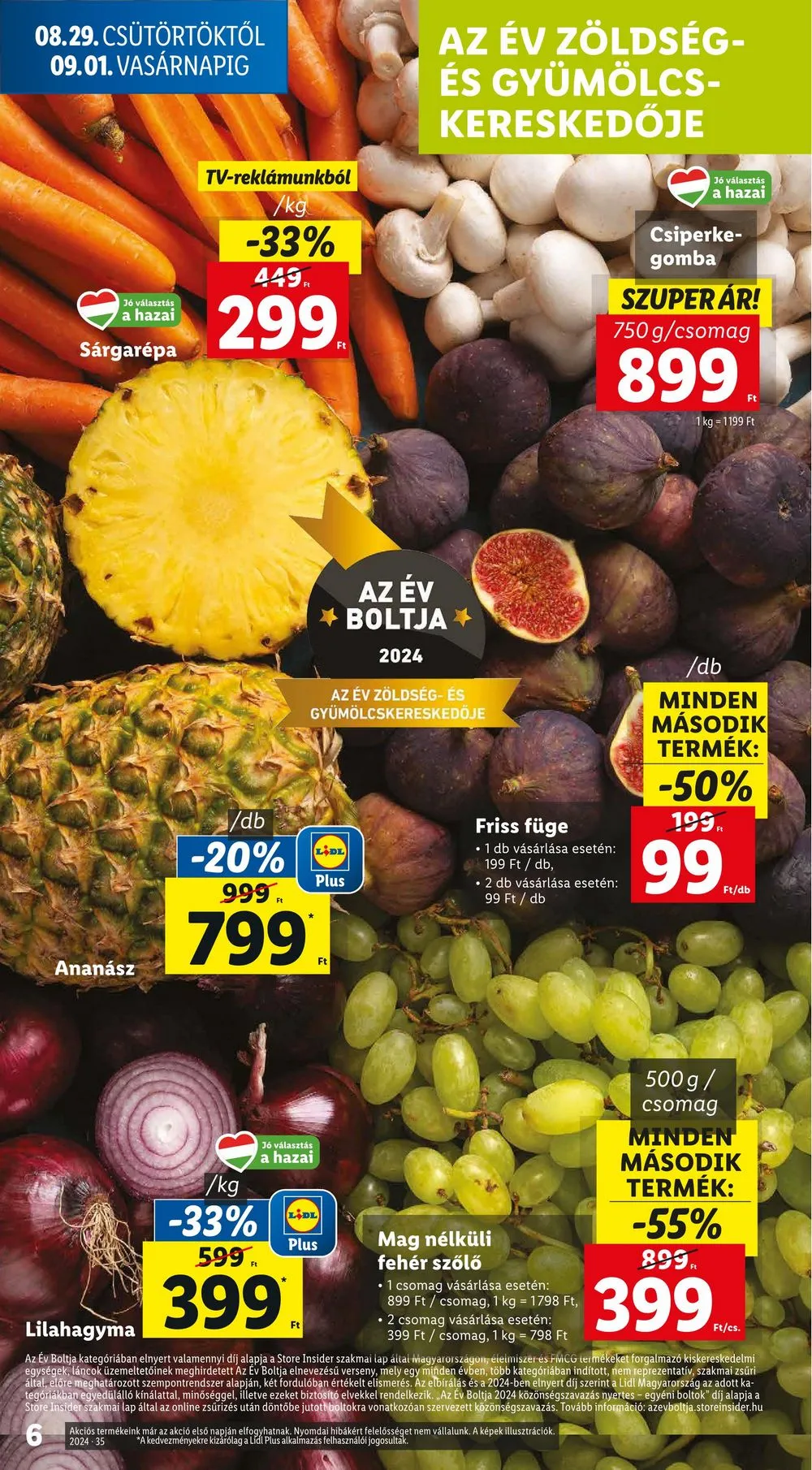Lidl akciós újság 08.29–09.04 – 6. oldal