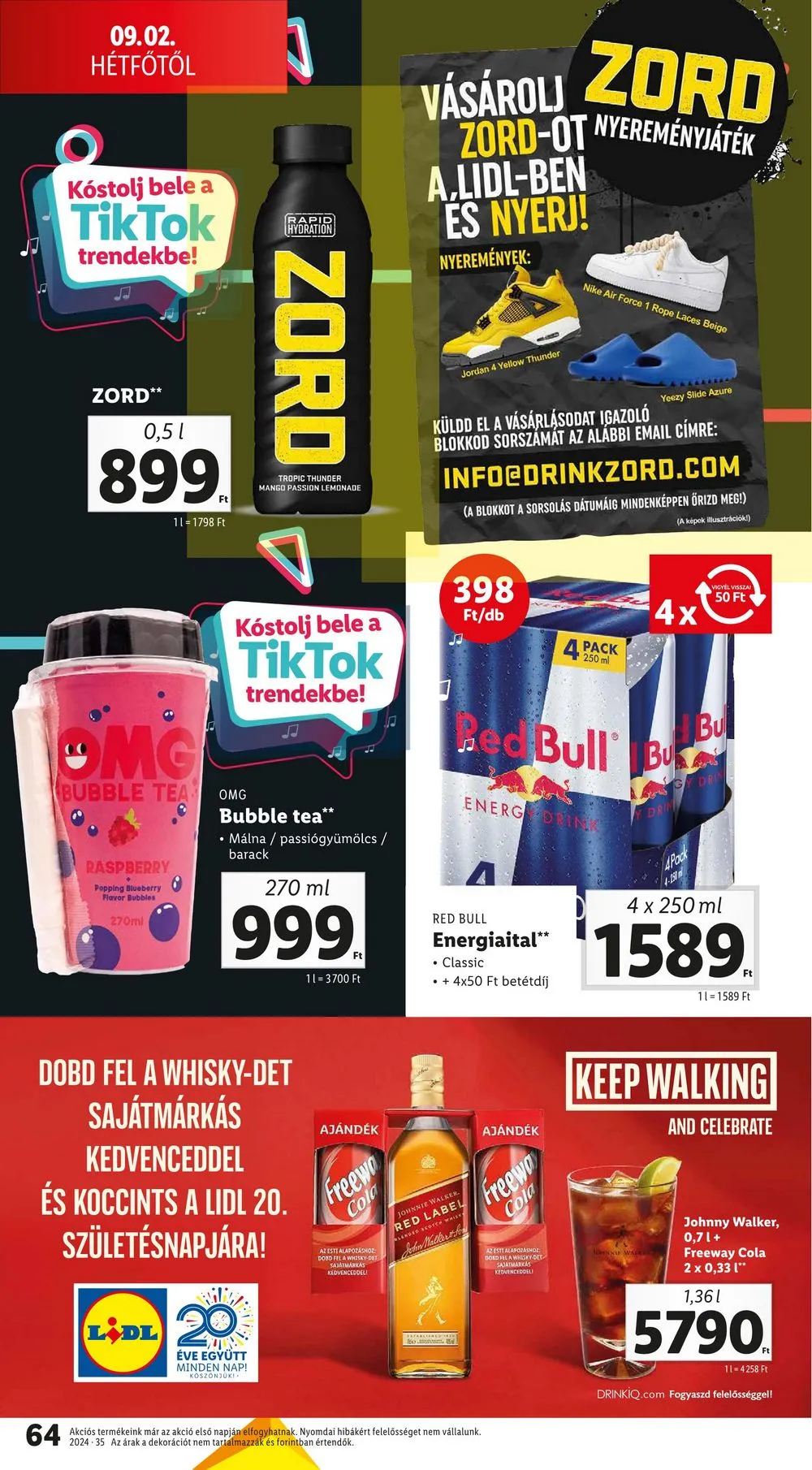 Lidl akciós újság 08.29–09.04 – 64. oldal