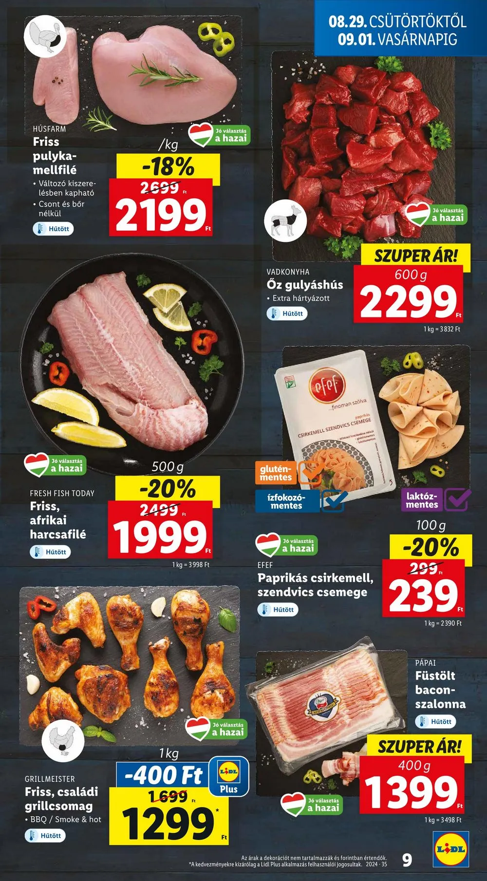 Lidl akciós újság 08.29–09.04 – 9. oldal