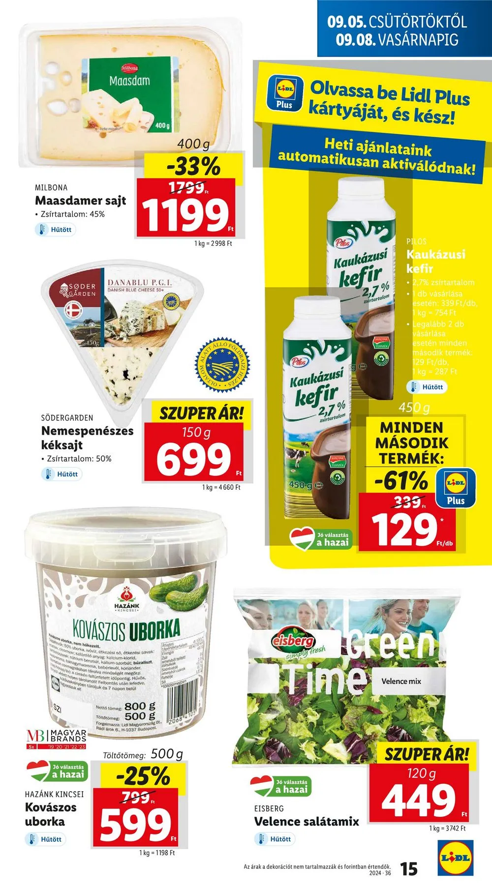 Lidl akciós újság 09.05–09.11 – 15. oldal